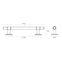 Handle Aqua Rama CC320mm L333mm white 