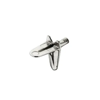 Shelf support, for inserting into drill hole Ø3mm, zinc alloy