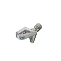 Shelf support, for inserting into drill hole Ø5mm, zinc alloy with plastic support