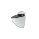 Shelf support with clamp, Design, for wood and glass