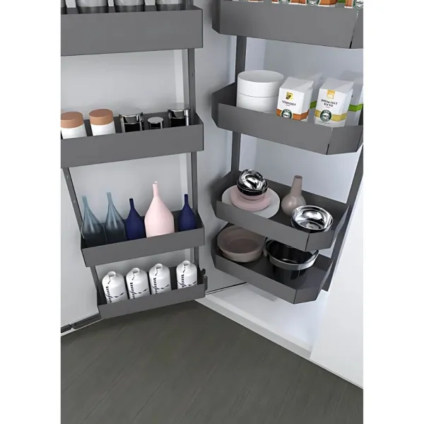 Pull out larder unit Hyper MASTER, W600mm, H1765mm, anthracite