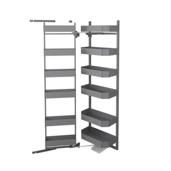 Pull out larder unit Hyper MASTER, W600mm, H1765mm, anthracite