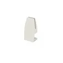 Partition panel clamp CLAMP ON 4-8mm white