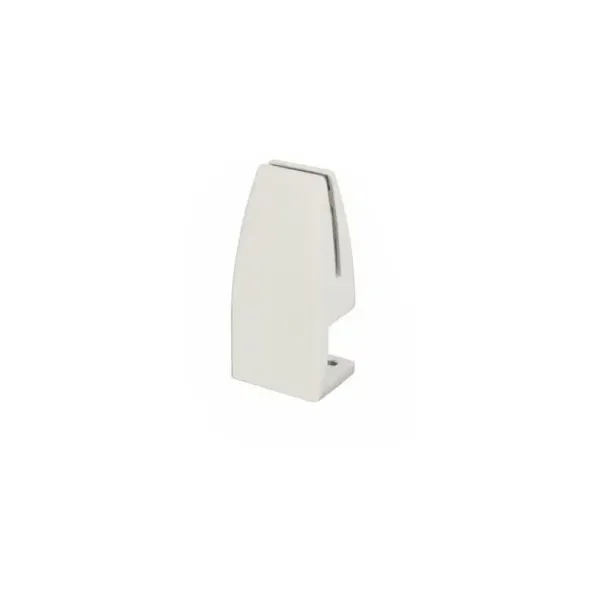 Partition panel clamp CLAMP ON 4-8mm white