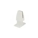 Partition panel clamp BACK TO BACK 4-8mm white