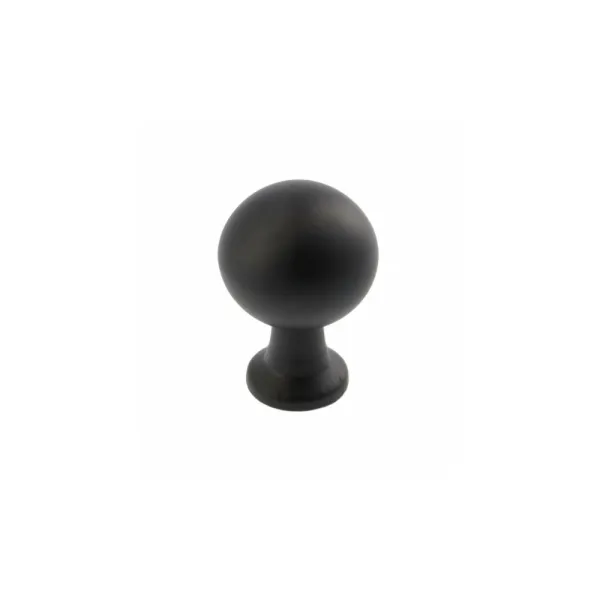 Rankenėlė vieno taško NORD Ø20mm, H33mm, matinis juoda