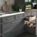 Rankenėlė CAPRI CC256mm, L266mm, matinė juoda