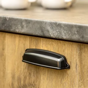 Handle EVER CC128mm L160mm matt black 