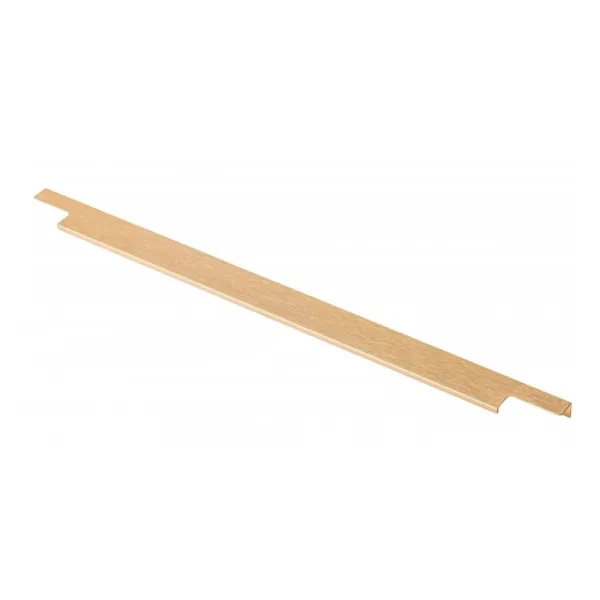 Rankenėlė LIND, profilinė, prisukama, L596mm, šlifuotas auksas