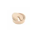 Lizdas laidams medinis, D80x23mm, ąžuolas nelakuotas