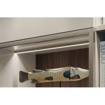 Profilis LED išorinis 2101 aliuminis L3000mm, juodas