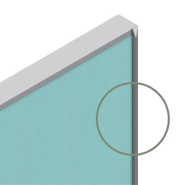 Aluminium profile 2147, with handle, L3000mm, aluminium, brown metal grey
