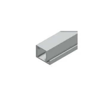 Profilis rėmeliui 2147, L3000mm, aliuminis , tamsiai ruda metallic
