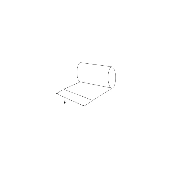 Insert mat, rubber, Fabric W480 mm anthracite