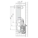 Paaukštinimai stalčiui Matrix Box P Plus apvalūs L270mm, balta