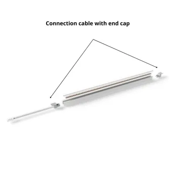 Lead for A-LED69 with end cap, L2000mm, 24V, Loox3