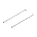 Railing rectangular Matrix Box P Plus, white, IPO L350mm