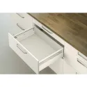 Railing rectangular Matrix Box P Plus, white, IPO L650mm