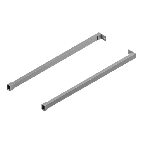 Railing rectangular Matrix Box P Plus, grey, IPO L270mm