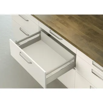 Railing rectangular Matrix Box P Plus, grey, IPO L650mm