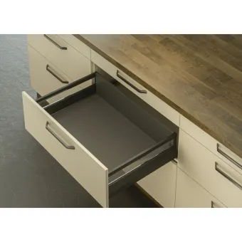 Railing rectangular Matrix Box P Plus, anthracite, IPO L650mm