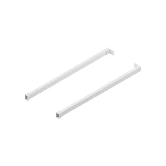 Railing rectangular Matrix Box P Plus, white, screwed-in L450mm
