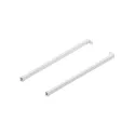 Railing rectangular Matrix Box P Plus, white, screwed-in L600mm