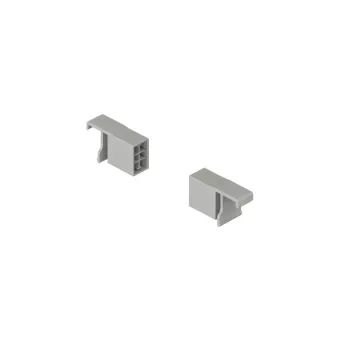 Cross rail holder Matrix Box P Plus, VIS plastic metallic silver/grey