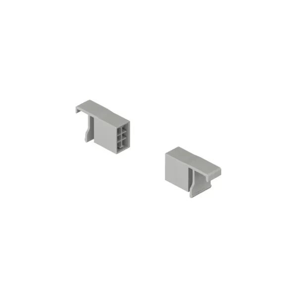 Cross rail holder Matrix Box P Plus, VIS plastic metallic silver/grey
