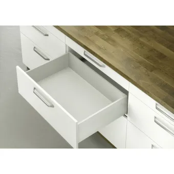 Stalčių šonai Matrix Box P Plus, H180mm, L550mm, 40kg, pilka metallic