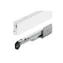 Stalčių šonai Matrix Box P Plus, H60mm, L400mm, 40kg, švelnaus uždarymo, balta