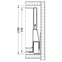 Drawer system Matrix Box P Plus, 40kg, grey, 16/92/300mm