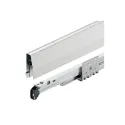 Drawer system Matrix Box P Plus, 40kg, metallic silver, 16/92/450mm