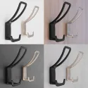 Double hanger 125x60x68mm matt black