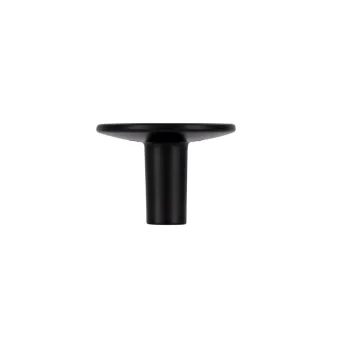Furniture knob D28mm H20mm matt black