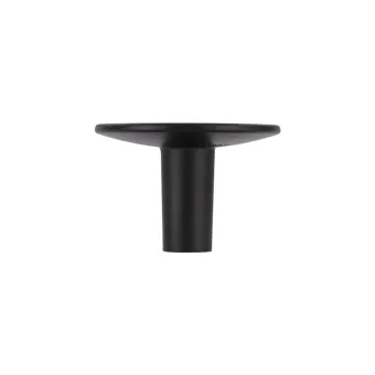Furniture knob D38mm H26mm matt black