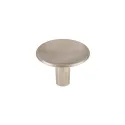 Furniture knob D38mm H26mm stainless steel