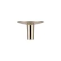 Furniture knob D38mm H26mm stainless steel