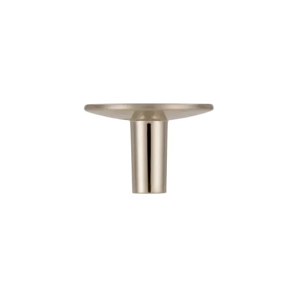 Furniture knob D38mm H26mm stainless steel