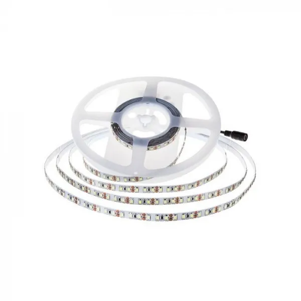 LED strip light, 24V, 8mm, monochrome, 8 W/m, warm white 3000K, 10m