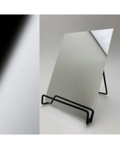 Decorative panel DM Silver/White, 2000x1000x1mm, NA
