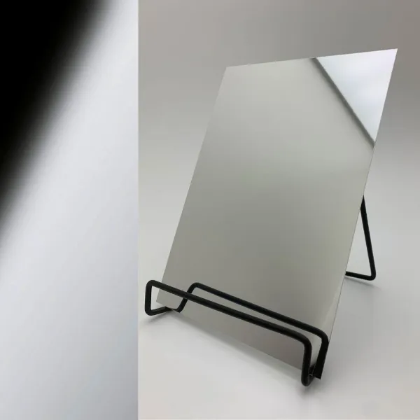 Plokštė dekoratyvinė DM Silver/White, 2000x1000x1mm, NA