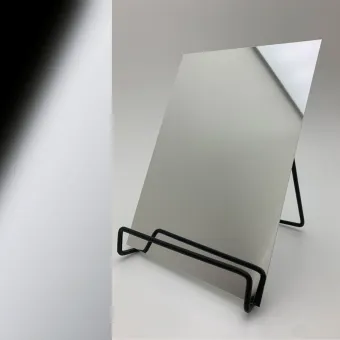 Plokštė dekoratyvinė DM Silver/White, 2000x1000x1mm, SA