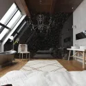 Decorative panel SG MARBLE Black AR+, 2600x1000x2,1mm, NA
