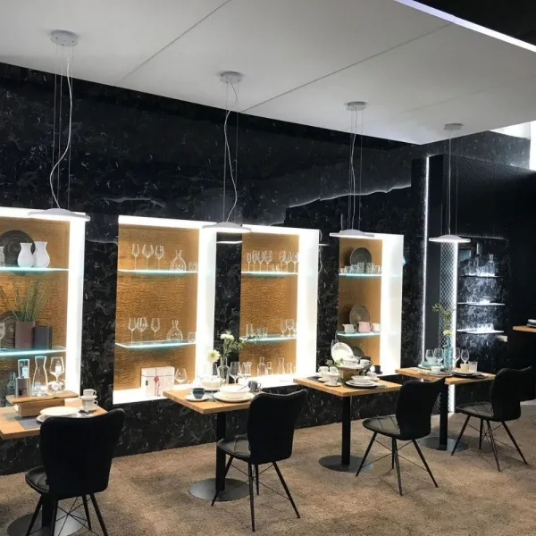 Decorative panel SG MARBLE Black AR+, 2600x1000x2,1mm, NA