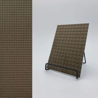Decorative panel FL SQUARE 2 VELVET Mocha, 2600x1000x2,2mm, NA