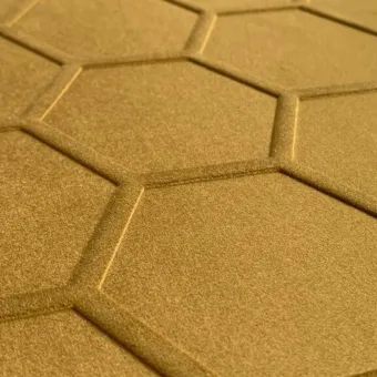 Plokštė dekoratyvinė FL COMB VELVET Curry, 2600x1000x2,2mm, SA
