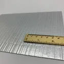 Decorative panel SL NOTCH Silver matt, 2600x1000x1,2mm, NA