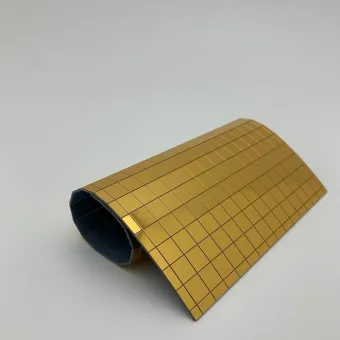 Decorative panel MS 10x10 flex Gold, 980x980x1,2mm, SA