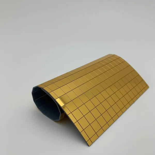 Plokštė dekoratyvinė MS 10x10 flex Gold, 980x980x1,2mm, SA